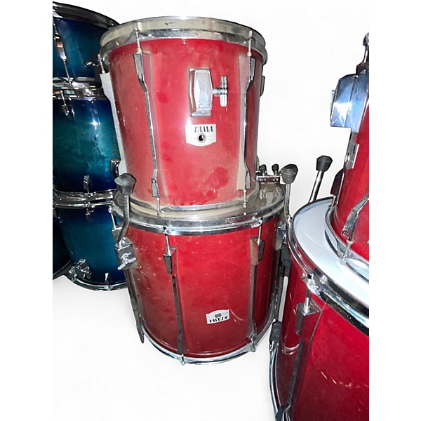 Vintage 1970s TAMA 6 Piece Rockstar Pro Red Drum Kit
