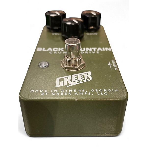 Used Greer Amplification Black Mountain Crunch Drive Effect Pedal