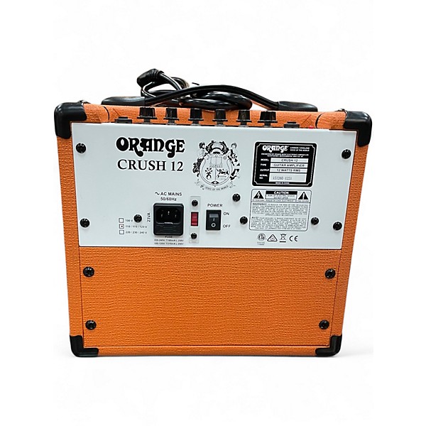 Used Orange Amplifiers Crush 12 Guitar Combo Amp