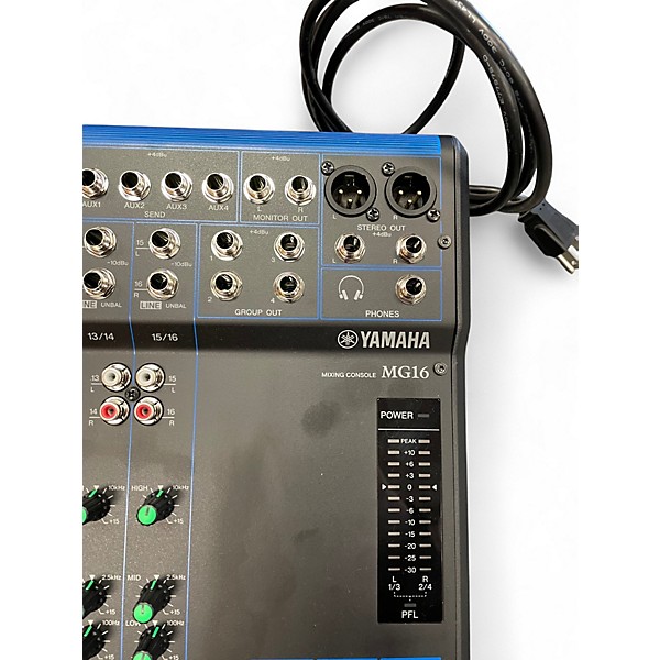 Used Yamaha MG16 Unpowered Mixer