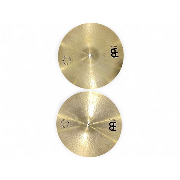 Used MEINL 15in PURE ALLOY PAIR Cymbal