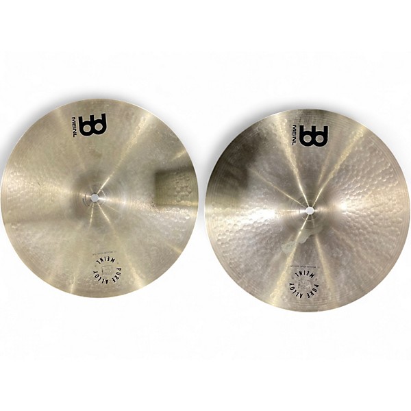 Used MEINL 15in PURE ALLOY PAIR Cymbal