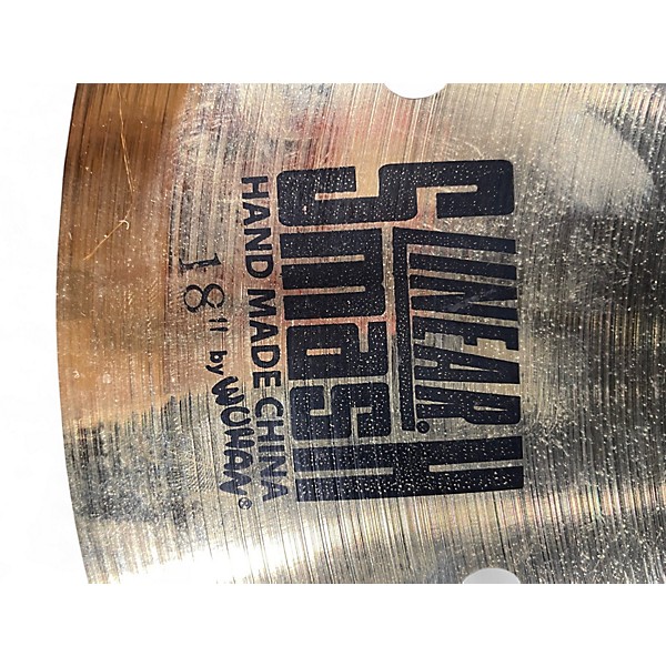 Used Wuhan 18in LINEAR SMASH Cymbal