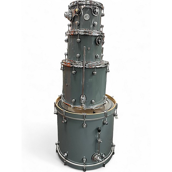 Used DW 4 Piece Design Series grey Drum Kit