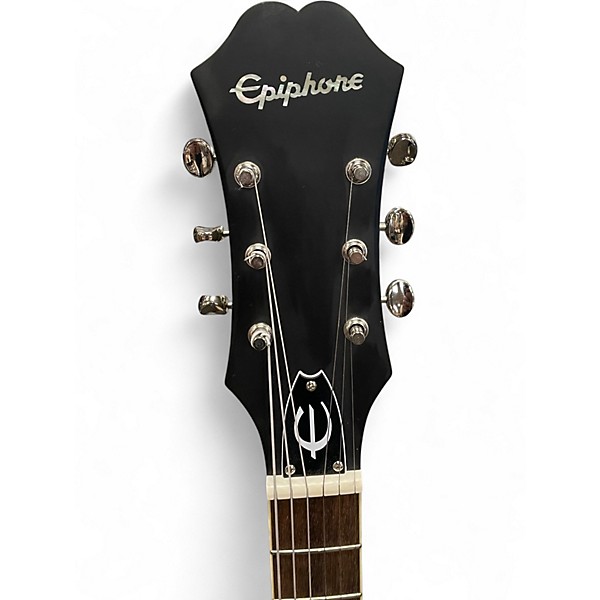 Used Epiphone CASINO WORN Royal Olive Solid Body Electric Guitar