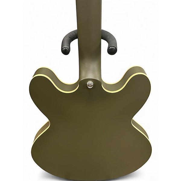 Used Epiphone CASINO WORN Royal Olive Solid Body Electric Guitar