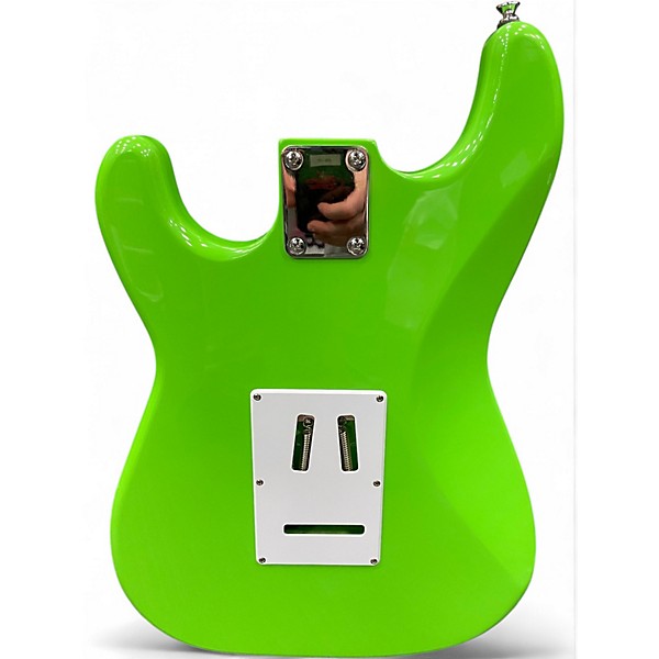 Used Kramer Focus VT211S Green Solid Body Electric Guitar