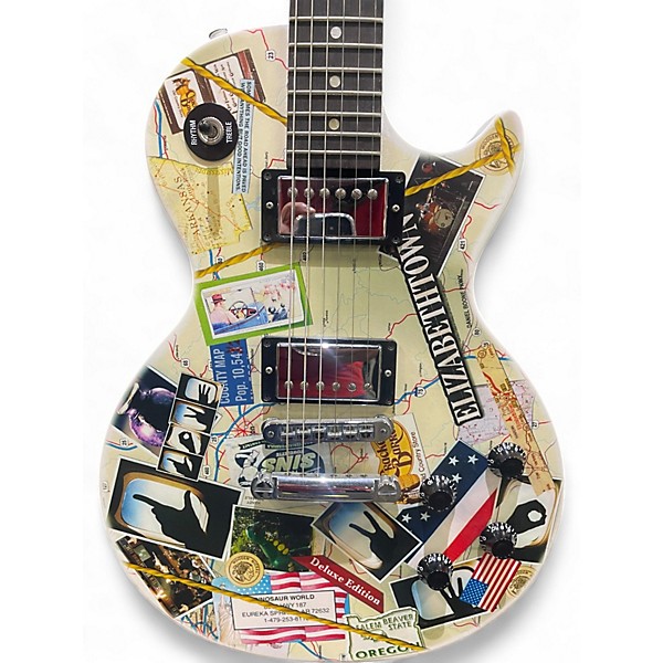 Used Gibson Les Paul Studio Satin White Solid Body Electric Guitar