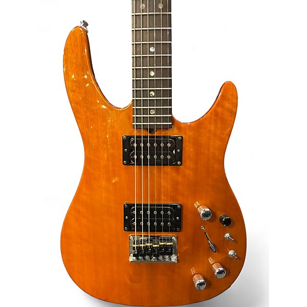 Used Brian Moore Guitars i2000 8.13 Trans Amber Solid Body Electric Guitar