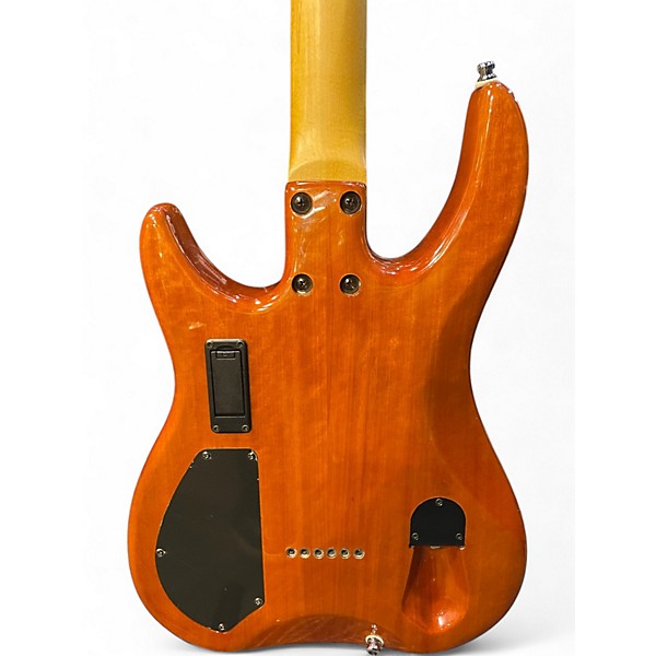 Used Brian Moore Guitars i2000 8.13 Trans Amber Solid Body Electric Guitar