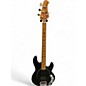 Used Music Man retro 70s stingray black Electric Bass Guitar thumbnail