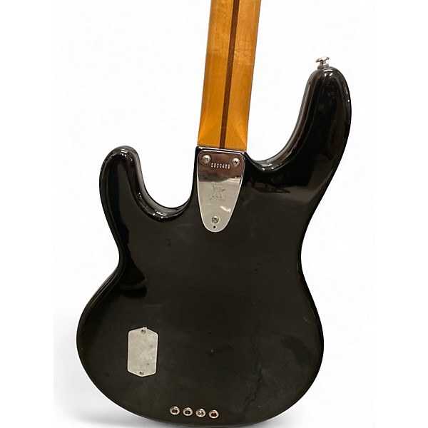 Used Music Man retro 70s stingray black Electric Bass Guitar