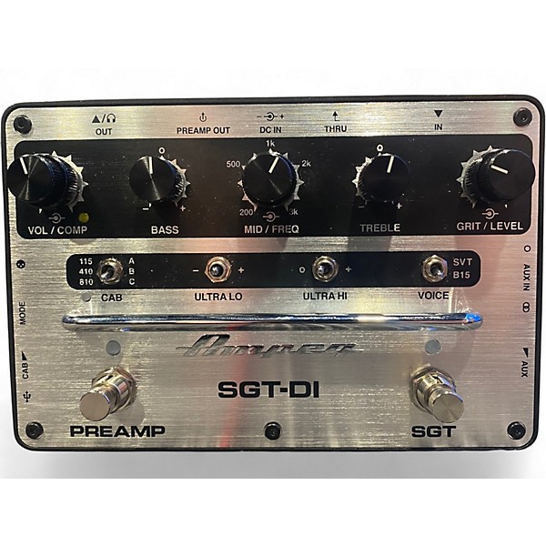 Used Ampeg SGT-DI Bass Preamp