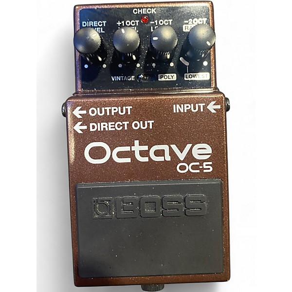 Used BOSS OC5 Effect Pedal