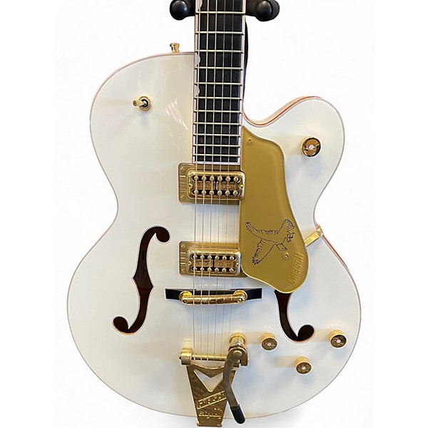 Used Gretsch Guitars G6136T White Falcon Bigsby WHITE Hollow Body Electric Guitar