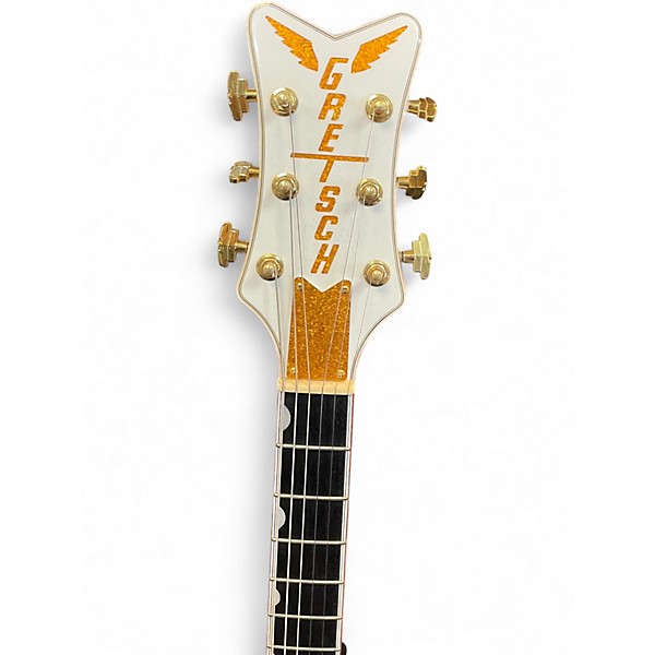 Used Gretsch Guitars G6136T White Falcon Bigsby WHITE Hollow Body Electric Guitar