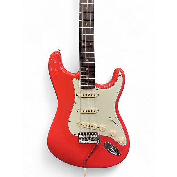 Used Fender American Vintage II 1961 Fiesta Red Solid Body Electric Guitar