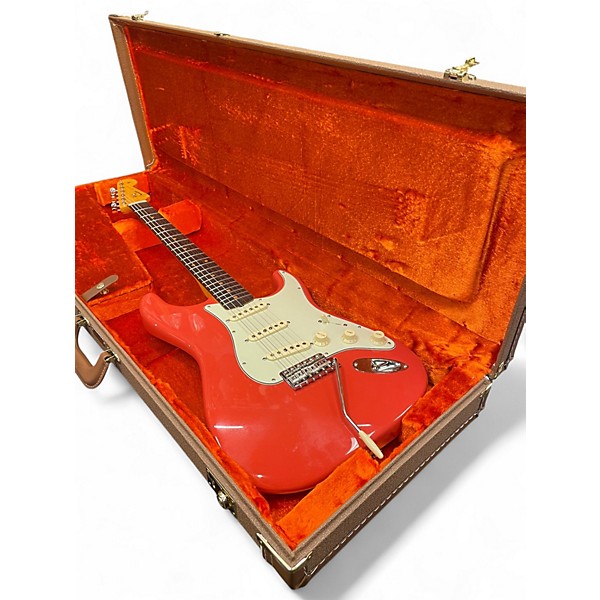 Used Fender American Vintage II 1961 Fiesta Red Solid Body Electric Guitar