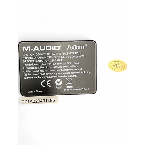 Used M-Audio Axiom 25 Key MIDI Controller