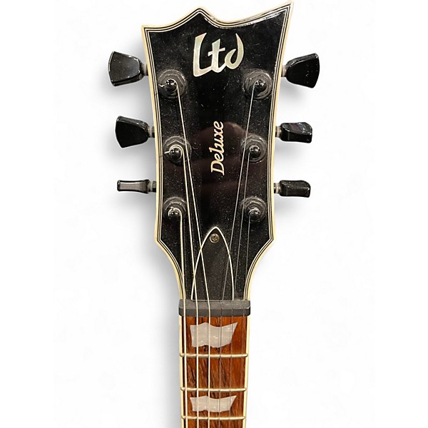 Used ESP EC1000 Black Solid Body Electric Guitar