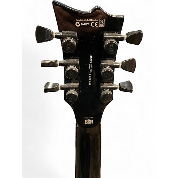 Used ESP EC1000 Black Solid Body Electric Guitar