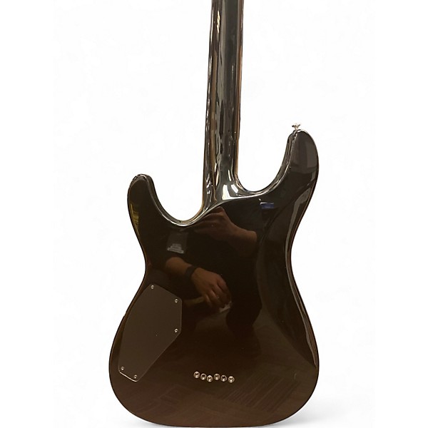 Used Schecter Guitar Research C-1 ELITE Black Solid Body Electric Guitar