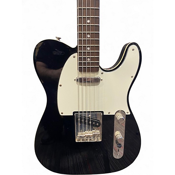 Used Squier CLASSIC VIBE BARITONE CUSTOM TELECASTER Black Solid Body Electric Guitar