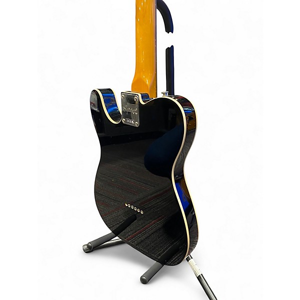 Used Squier CLASSIC VIBE BARITONE CUSTOM TELECASTER Black Solid Body Electric Guitar