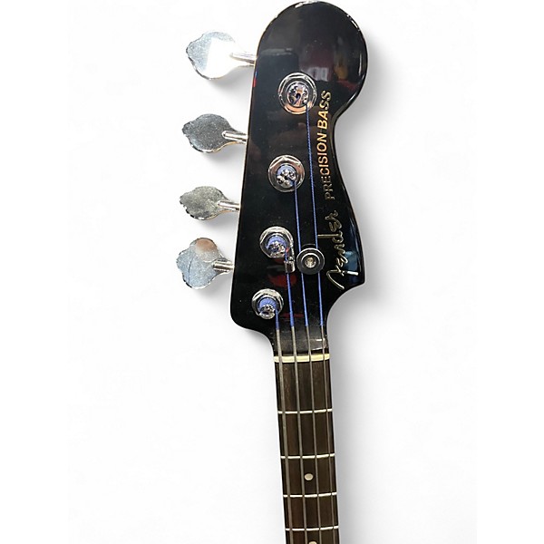 Used Fender American Limited Ultra Precision Bass Umbra Burst Electric Bass Guitar