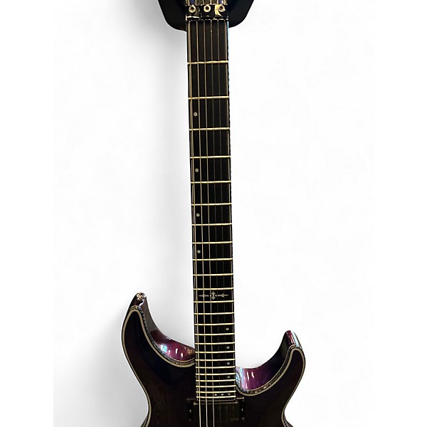 Used Schecter Guitar Research Hellraiser C1 Floyd Rose Ultra Violet Solid Body Electric Guitar