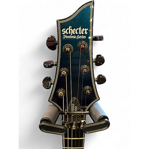 Used Schecter Guitar Research Hellraiser C1 Floyd Rose Ultra Violet Solid Body Electric Guitar