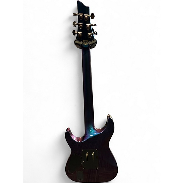 Used Schecter Guitar Research Hellraiser C1 Floyd Rose Ultra Violet Solid Body Electric Guitar