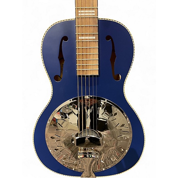 Used Recording King RPH-R2 Dirty 30s Blue Acoustic Guitar