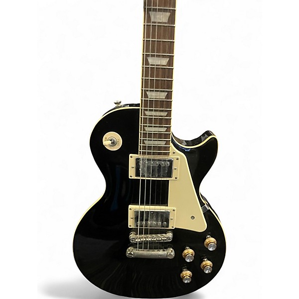 Used Epiphone Les Paul Standard Black Solid Body Electric Guitar