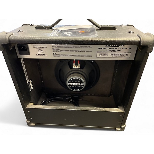 Used Line 6 Spider III 15 1X8 15W Guitar Combo Amp