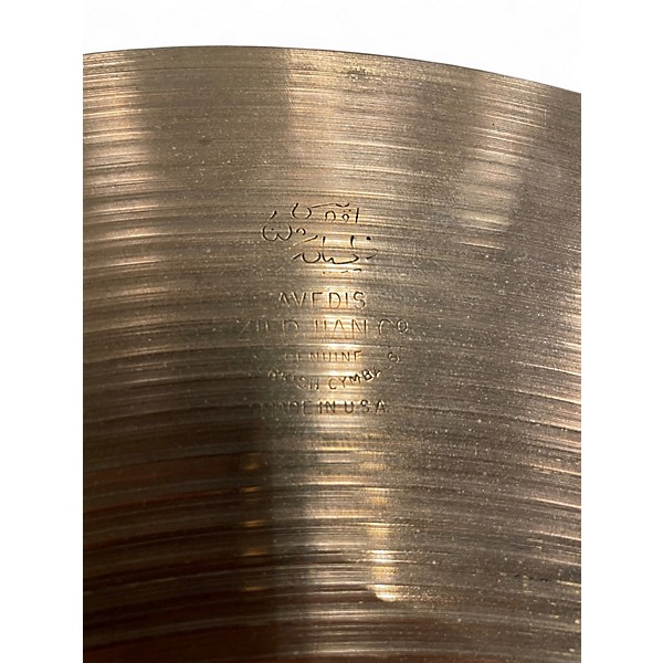 Used Zildjian 18in Avedis Crash Cymbal Cymbal