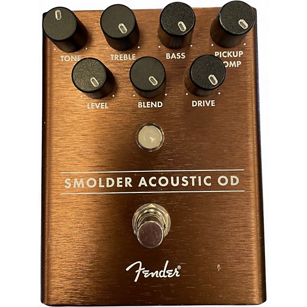 Used Fender Smolder Acoustic OD Effect Pedal