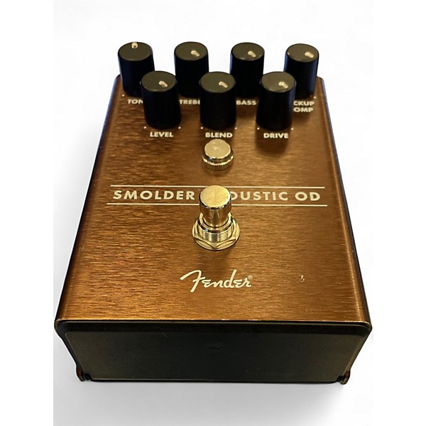 Used Fender Smolder Acoustic OD Effect Pedal