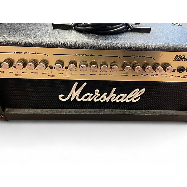 Used Marshall MG100HDFX 100W Solid State Guitar Amp Head