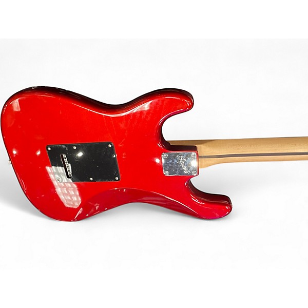 Used Squier Affinity Stratocaster Candy Apple Red Solid Body Electric Guitar