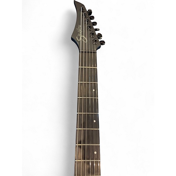 Used Line 6 Variax Shuriken Black Solid Body Electric Guitar