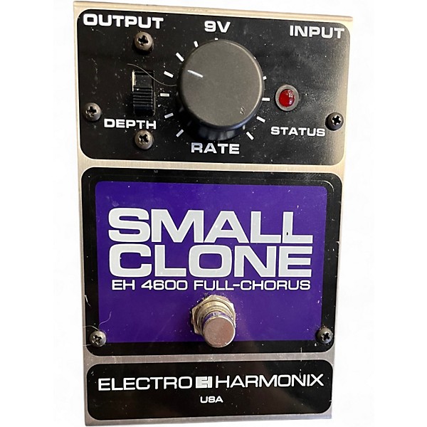 Used Electro-Harmonix Small Clone Analog Chorus Effect Pedal