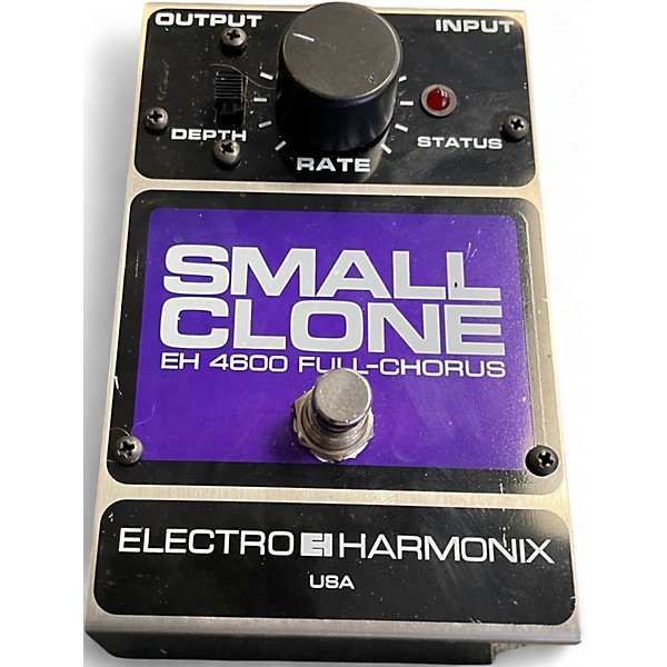 Used Electro-Harmonix Small Clone Analog Chorus Effect Pedal