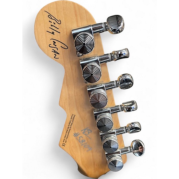 Used Reverend Z Black and Silver Solid Body Electric Guitar