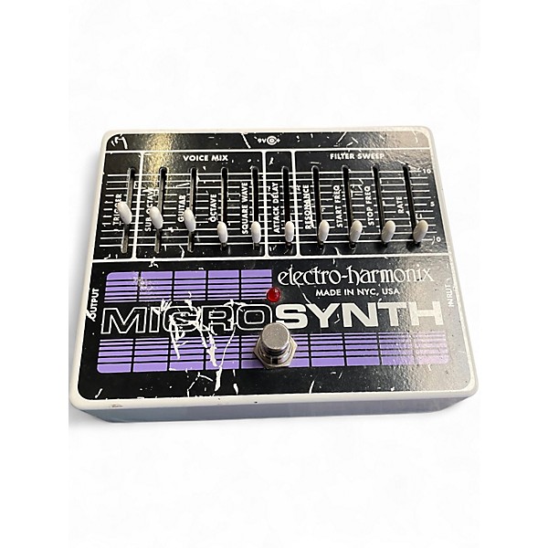 Used Electro-Harmonix Micro Synth XO Effect Pedal