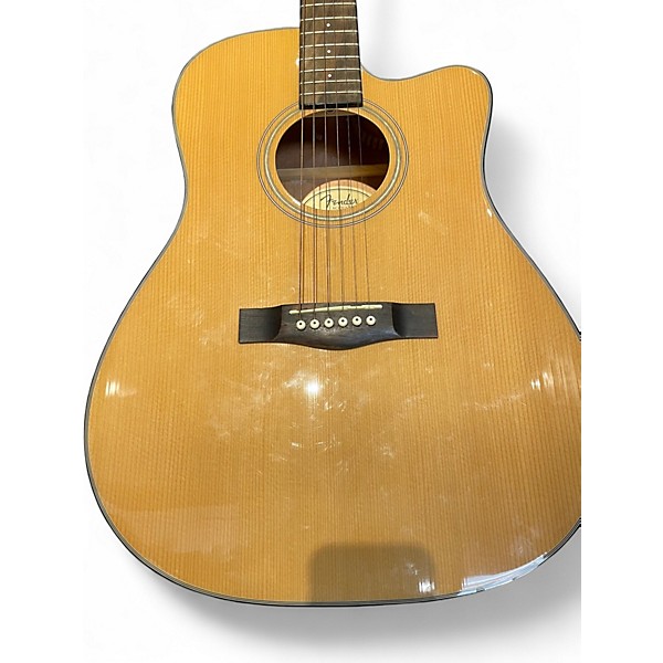 Used Fender CD140SCE Natural Acoustic Electric Guitar