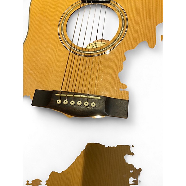 Used Fender CD140SCE Natural Acoustic Electric Guitar