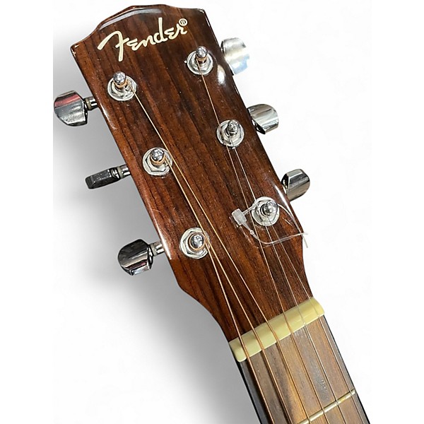 Used Fender CD140SCE Natural Acoustic Electric Guitar