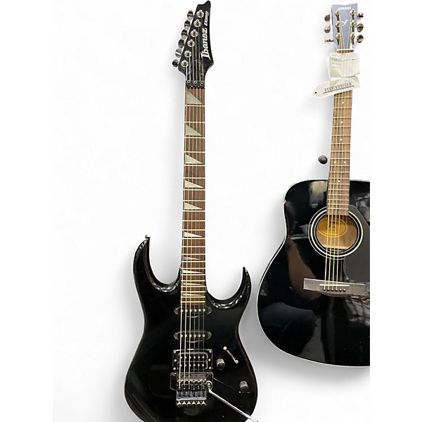 Used Ibanez EX140 Black Solid Body Electric Guitar
