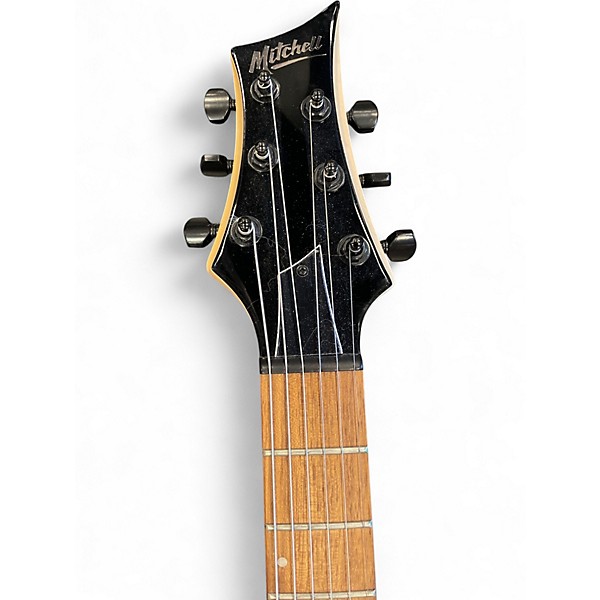 Used Mitchell MM100 Black Solid Body Electric Guitar